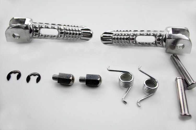 Black Front Foot Pegs For Suzuki GSX-R 600/750/1000 (2000-2011) – Aluminum