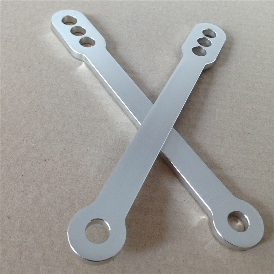 Motorcycle Bike Silver Lowering Links For Kawasaki Zx6R Zzr600