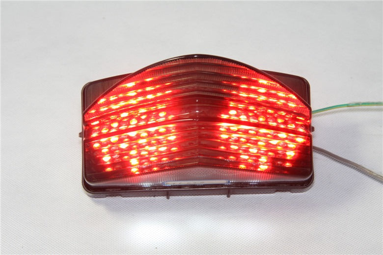 HTT Motorcycle Smoke Led Tail Brake Light Turn Signals For 2001 2002