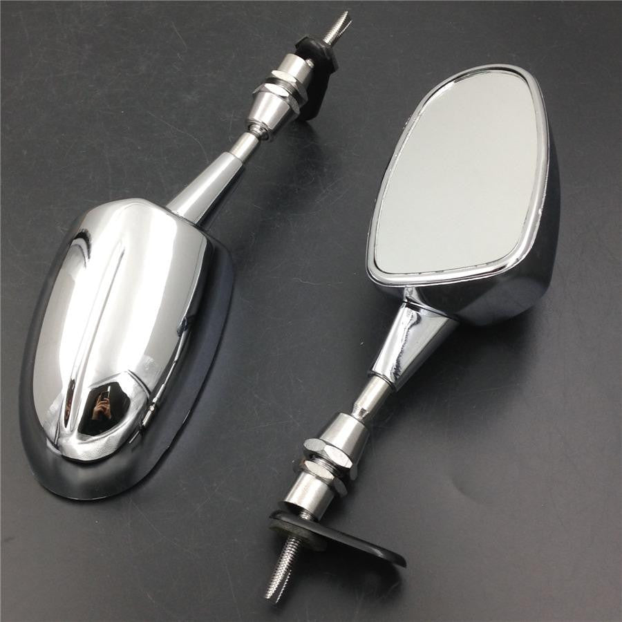TWOM Adjustable Racing Mirrors For Yamaha FZ1 R1 R6 & Honda Kawasaki Suzuki