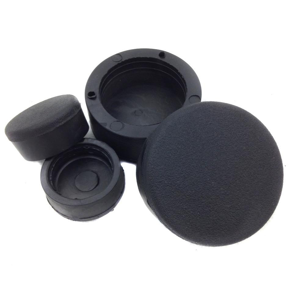 thumbnail image 2 of HTT Black Rubber Fairing Frame Plugs Set – For Honda CBR1000RR 2004-2007 2 of 5
