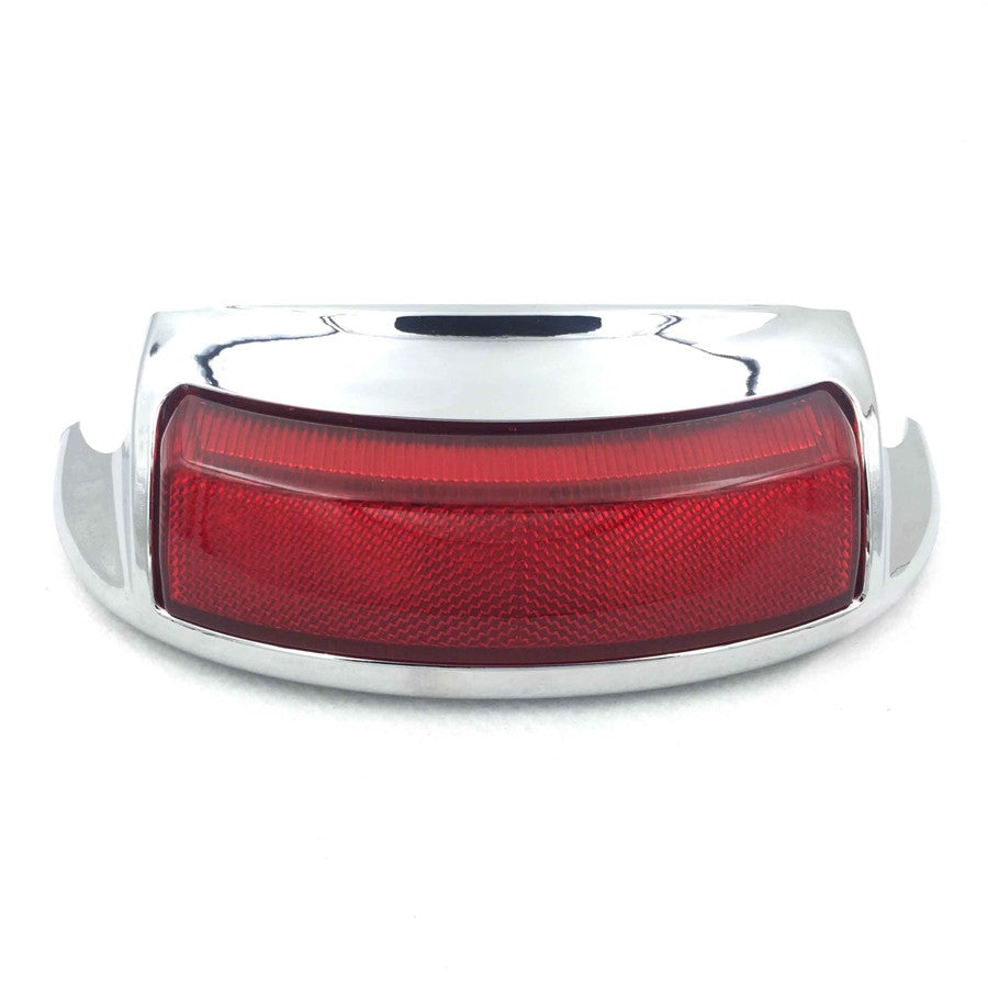 thumbnail image 2 of HTTMT Chrome Rear View Mirror With LED Light For Harley Davidson Softail XL 2 of 3