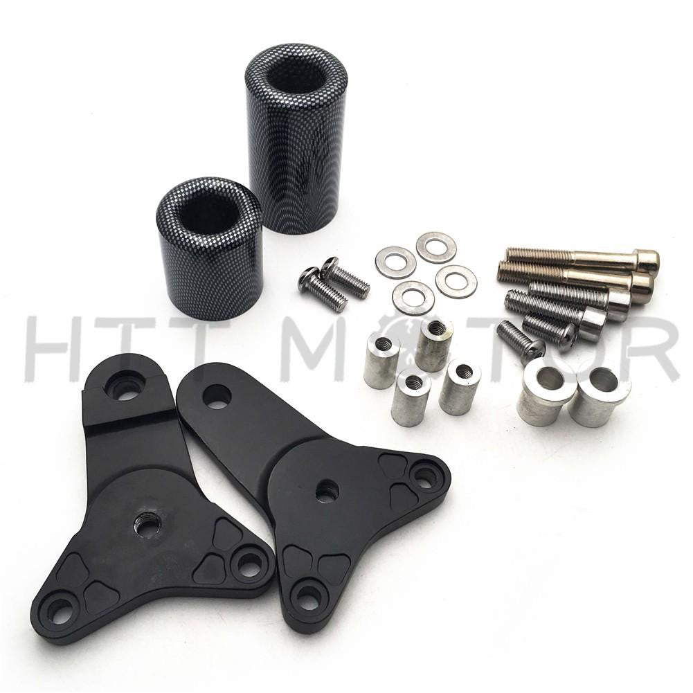 Suzuki Gsxr 600 Accessories Aftermarket Free Shipping Motorcycle Parts No  Cut Frame Slider Crash Protector F Ninja 400 Frame Sliders, image size:1001x1001