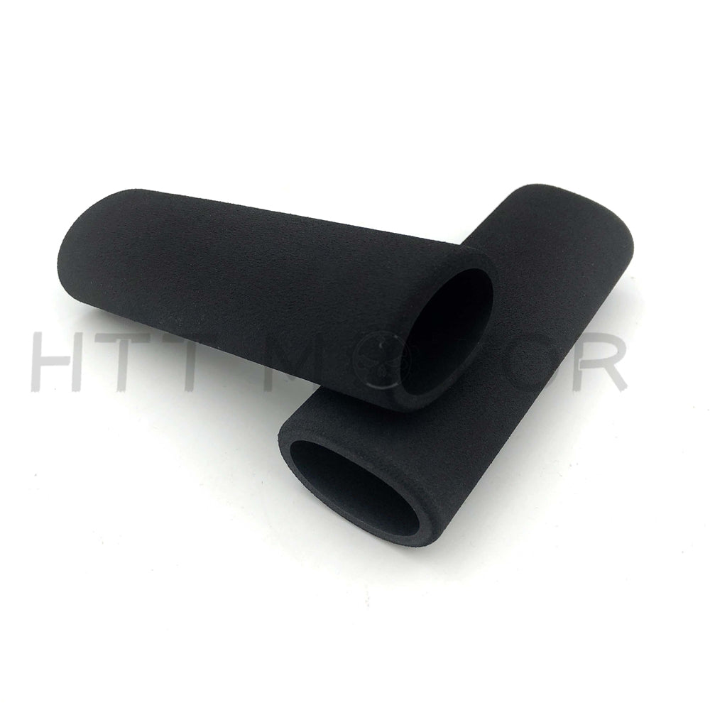 2-Pack Motorcycle Anti-Vibration Foam Handlebar Grips – Universal Slip-On Covers