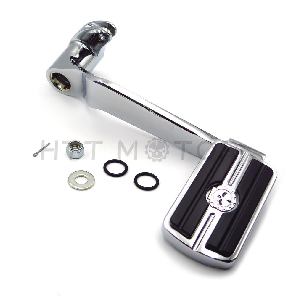 extended brake pedal harley touring EXTENDED BRAKE ARM PEDAL GEAR SKULL FOOTPEG FOR 14-18 HARLEY TOURING T –  HTT Motor