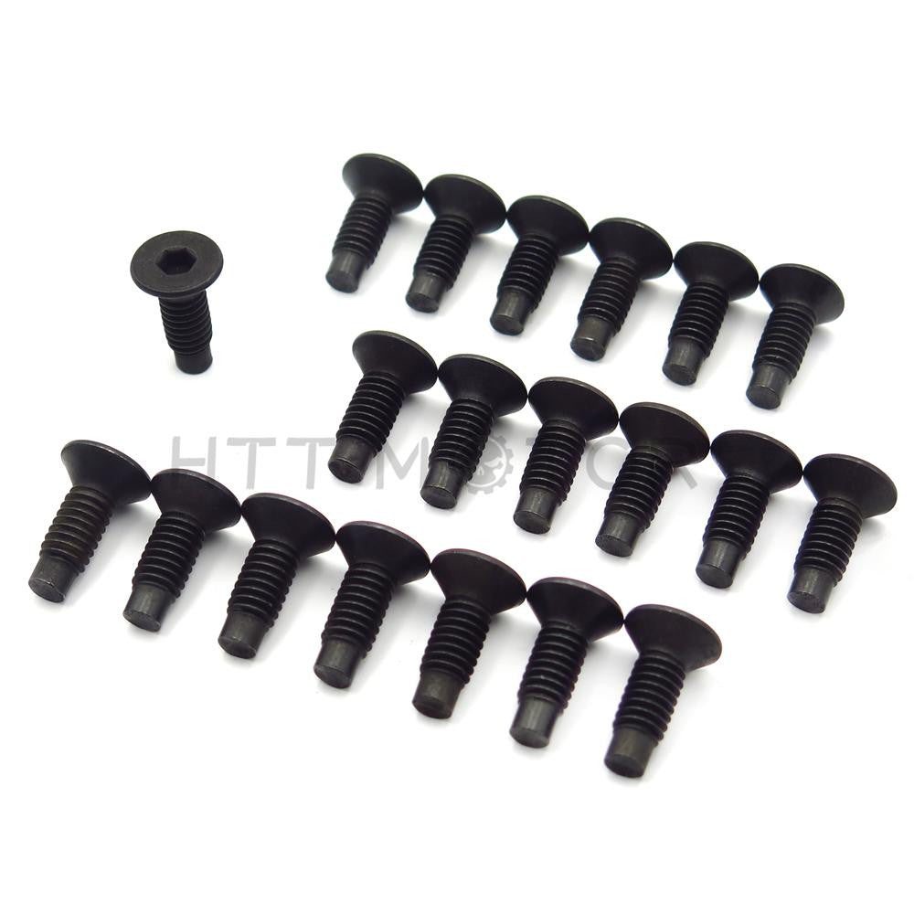 16 Ea. 1976-2006 Jeep CJ / YJ / TJ Wrangler Windshield Hinge Torx Bolts Screws - Foto 1