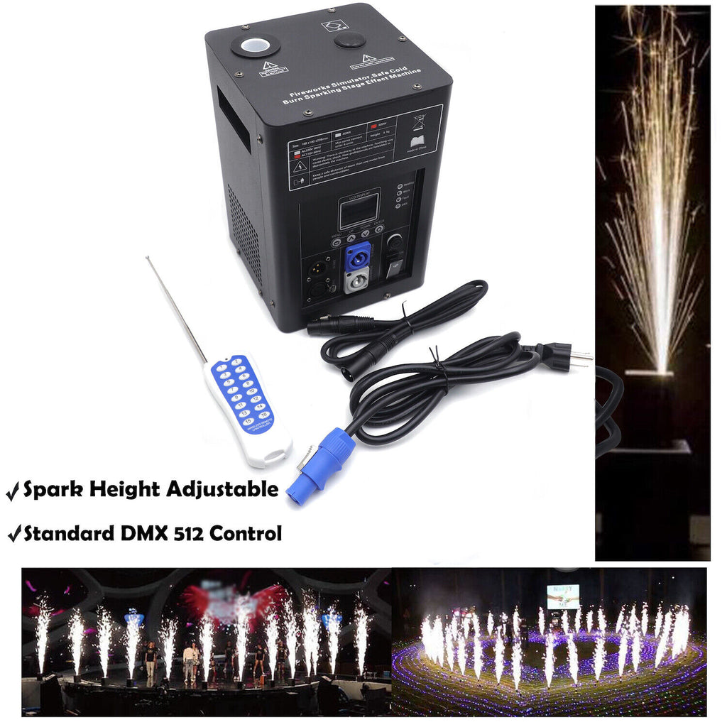 Cold Spark Firework Machine Stage Effect DMX Machine dj event party & powder
