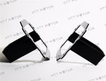 HTTMT- Fog lamp Location Mounting Brackets For 2007-2017 Jeep Wrangler JK Unlimited Black