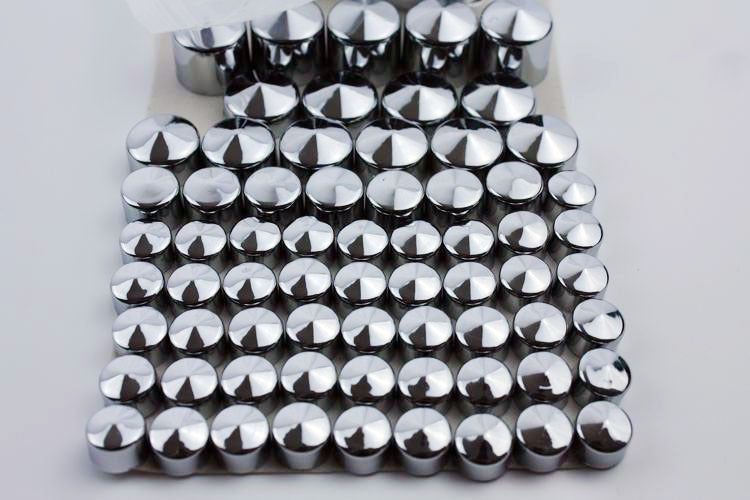 HTT- Chrome Bolts Toppers Caps For 1991-2012 Harley Davidson Dyna Glide Twin Cam