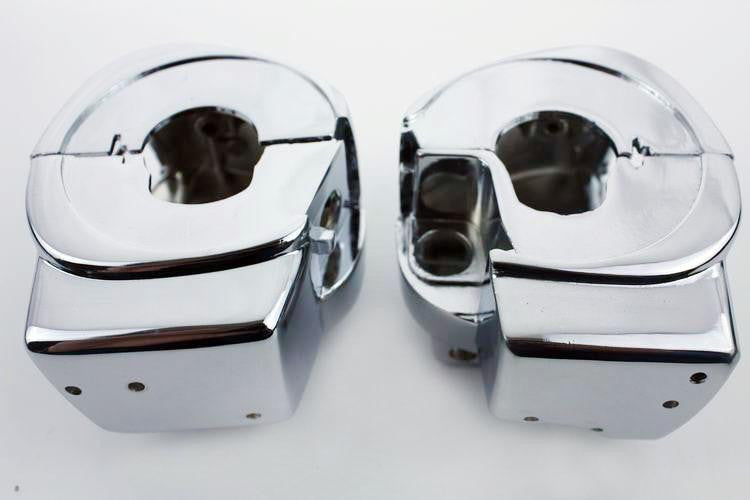 HTT Chrome Switch Housing Cover For 2010-2011 Harley Davidson Street Glide Trike FLHXXX/ 2006-2013 Harley Davidson Street Glide FLHX