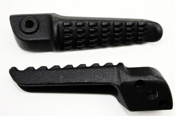 Black Rear Foot Pegs Footrest Fit For Kawasaki Zx6R Zx10R Zx-6R Zx-10R