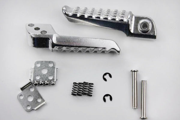 Motorcycle Rear Foot Pegs Footrest Fit For Kawasaki Zx6R Zx10R Zx-6R Zx-10R