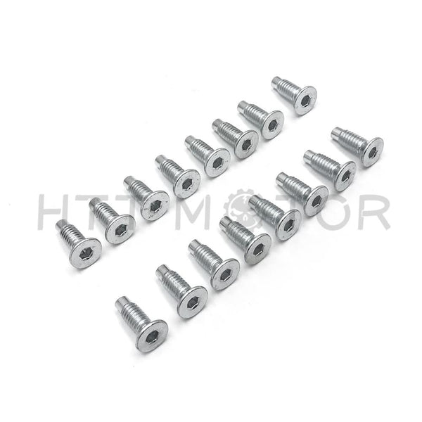 16 Each Jeep Wrangler TJ YJ CJ Windshield Frame Screws/Bolts/Fasteners Allen Zinc