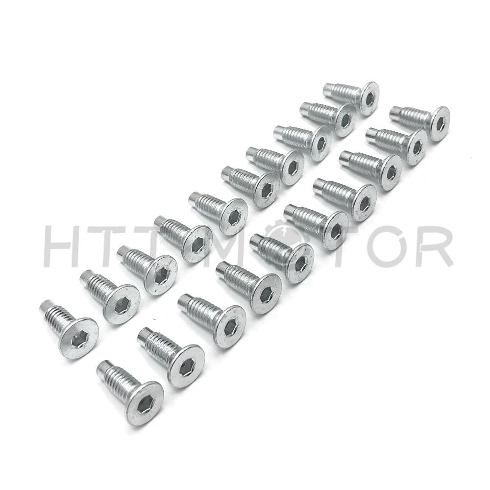 20 Each 1976-2006 JEEP CJ / YJ / TJ WRANGLER WINDSHIELD HINGE Allen BOLTS Zinc