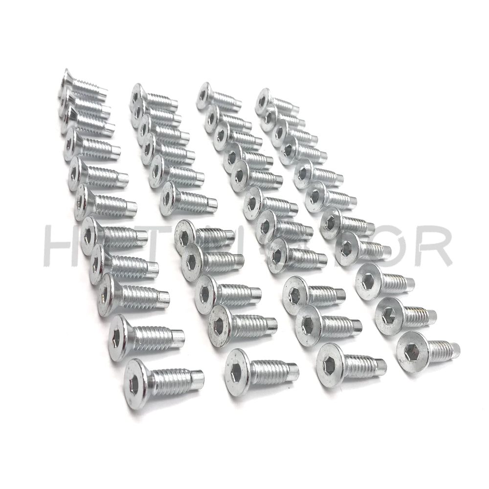 Jeep Wrangler 1976-2006 Windshield /Door /Tailgate /Roll Bar Allen Bolt Kit Zinc