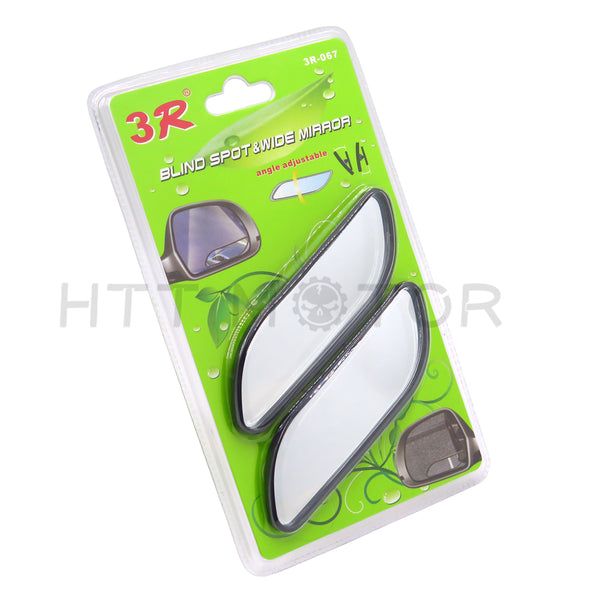 HTTMT- Universal 2 Auto 360?? Wide Angle Convex Rear Side View Blind Spot Mirror for Car