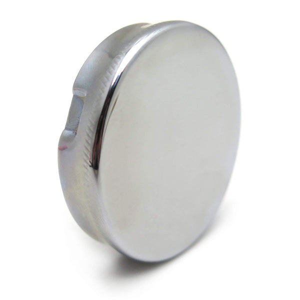 HTTMT- Vintage BSA Triumph Norton Ariel 2" Smooth Ceandess Oil Tank Filler Cap Compatible with Most English Made Motorcycle 2" push and turn cap