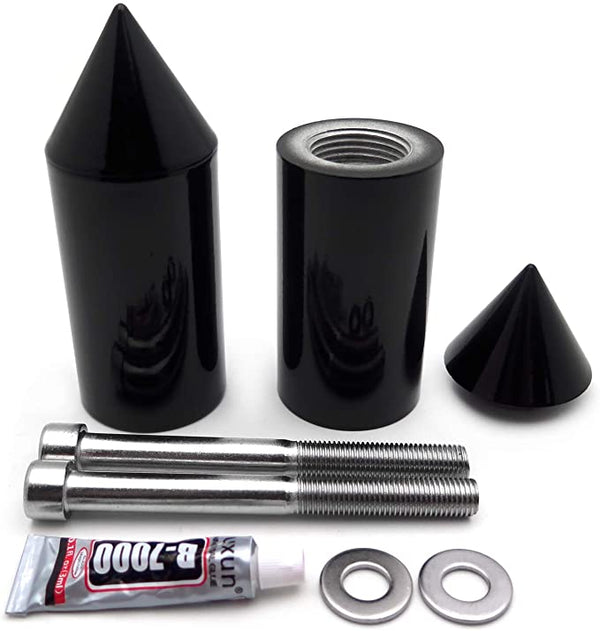 Spike Frame Sliders Crash Protector Aluminum Compatible with 1991-1998 CBR 600 F2 F3