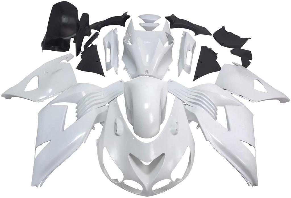 HTTMT-ABS INJECTION Fairing Kit Bodywork Unpainted For Kawasaki Ninja zx 14r 2006-2011