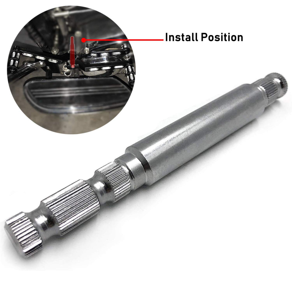 HTTMT- Reliable Steel Inner Shifter Lever Shaft Compatible with Harley Touring FLT 1982 & up V-Twin Models