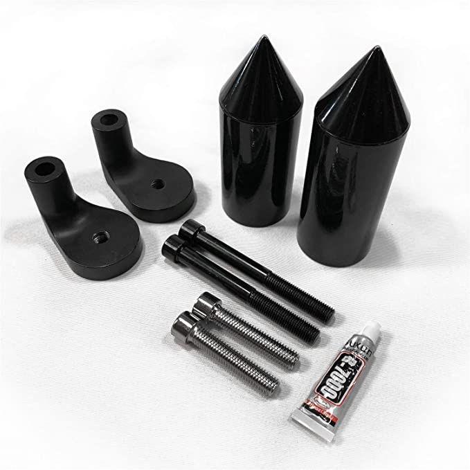 Spike Frame Slider Protector Compatible with ZRX 1100 99-00 ZRX 1200R 01-05