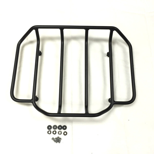 HTT Motorcycle Black Luggage Rack Rail Trunk Luggage Rack Rail For Harley Touring Road King Street Glide Road Glide Electra Glide FLHTC FLHS CVO Tri Glide