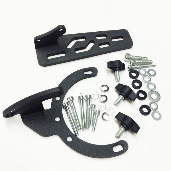 Motorcycle Adjustable Tank Mount For Honda Bmw Camera Gps Phone Gas Cap Black