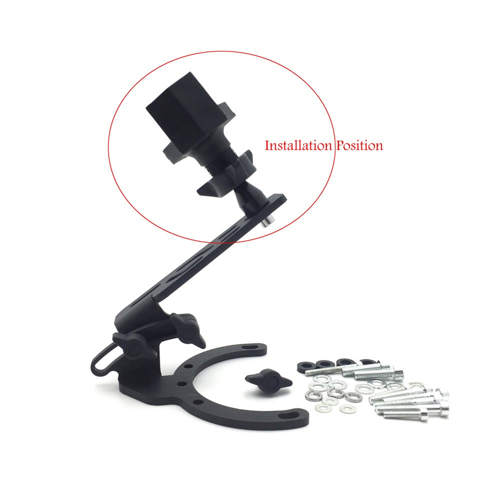 HTT- Universal Motorcycle Bicycle Phone Mount - Cell Phone Holder/ GPS Holder
