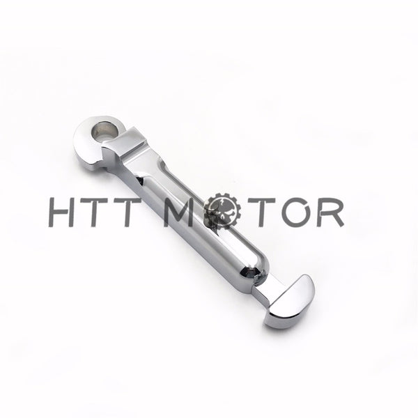 HTTMT- CNC Aluminum Kickstand Foot Side Stand Support For Yamaha R1 2015-2016 Chrome