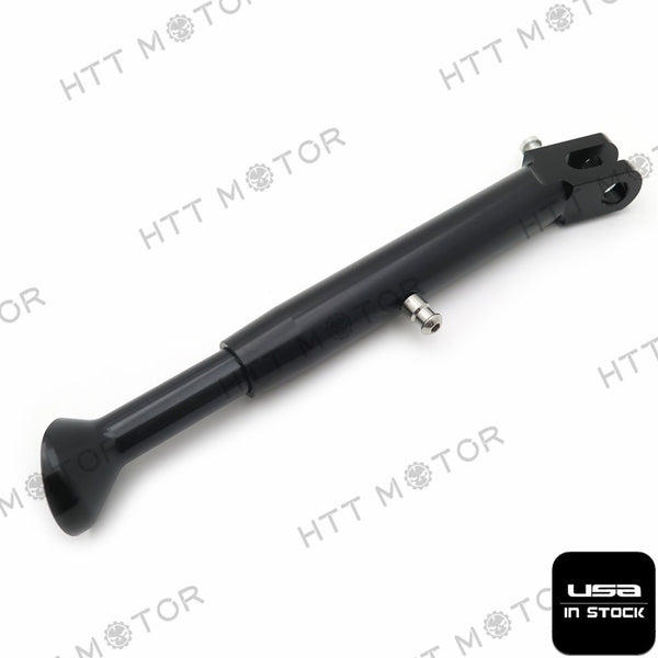 HTTMT- Black CNC Adjustable Kickstand Side Stand for 2008-2012 Kawasaki ZX-10R ZX 10R