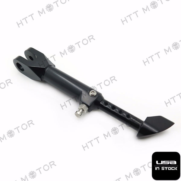 HTTMT- Motorbike Aluminum Kickstand Black For BMW S1000RR 10-13 2011 2012 Adjustable
