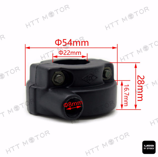 HTTMT- 125cc Quad Dirt Bike ATV 22mm Twist Throttle Thumb Assembly