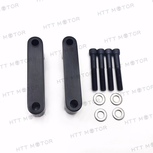 HTTMT- Front Fender Spacer Bracket For 21" Harley 96-13 Electra Glide/FLHR/FLTR/07-13 FLHX Black
