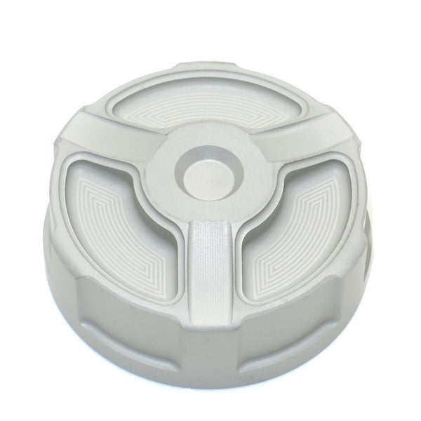 HTTMT- Motorcycle BMW R1200GS LC/ADV R1200R R1200RS S1000RR S1000R Rear Brake Reservoir Cover Silver - HTT Motor