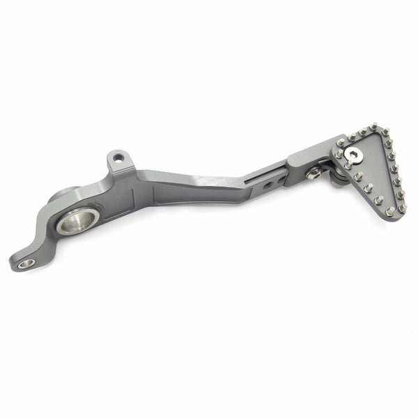 HTTMT- Motorcycle CNC Adjustable Foot Brake Lever For BMW R1200GS LC 13-16/Adventure 14-16 Gray - HTT Motor