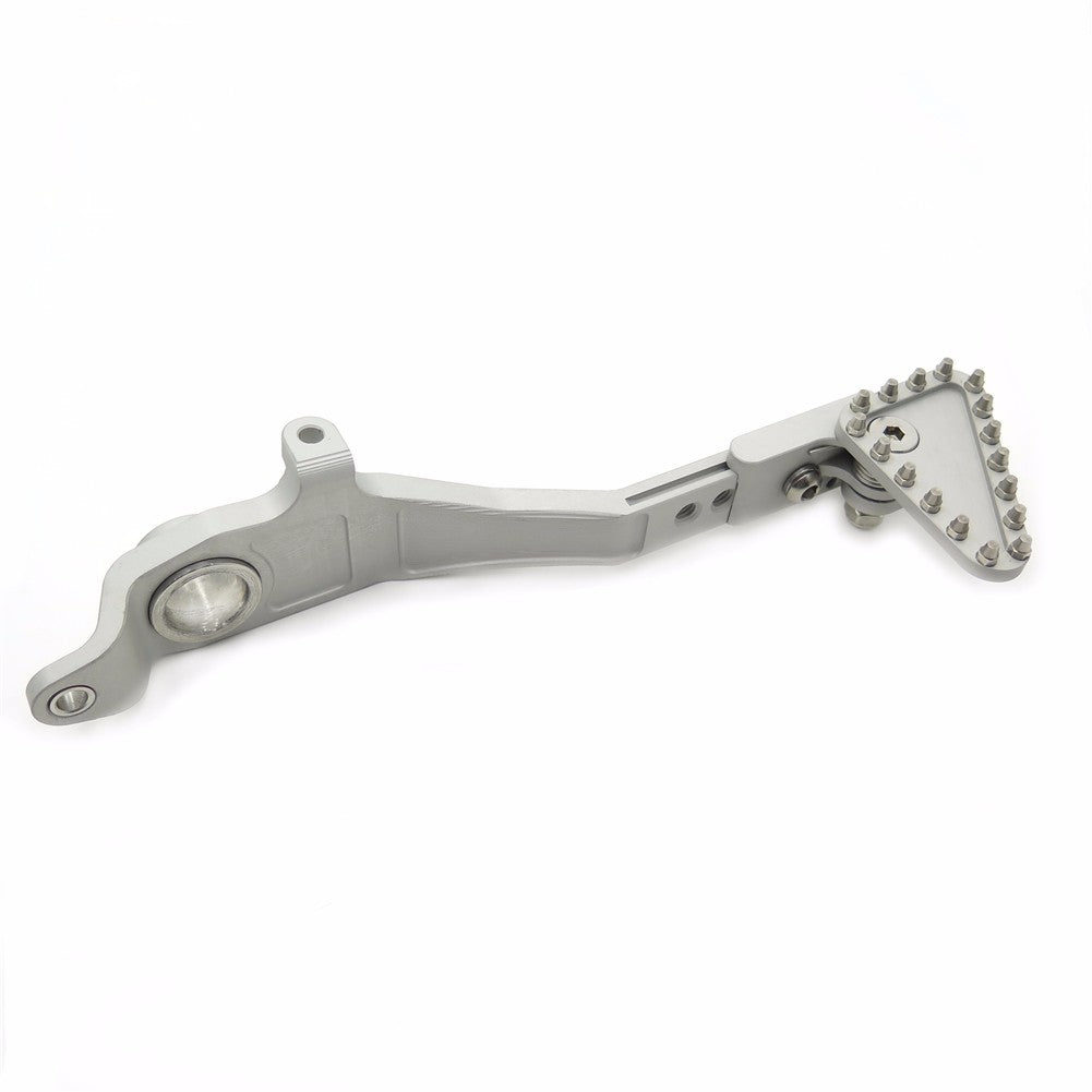 HTTMT- Motorcycle CNC Adjustable Foot Brake Lever For BMW R1200GS LC 13-16/Adventure 14-16 Silver - HTT Motor