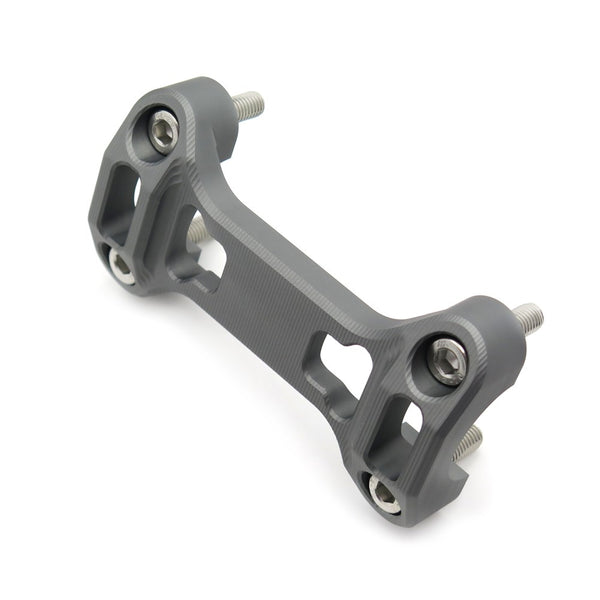 HTTMT- Motorcycle Gray Handlebar Clamp Cover Support For BMW R1200GS LC 13-16 Adventure 14-16 - HTT Motor