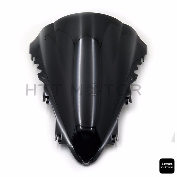 2007-2008 Yamaha YZF-R1 YZF R1 1000 Smoke Double Bubble Windshield Wind Screen - HTT Motor