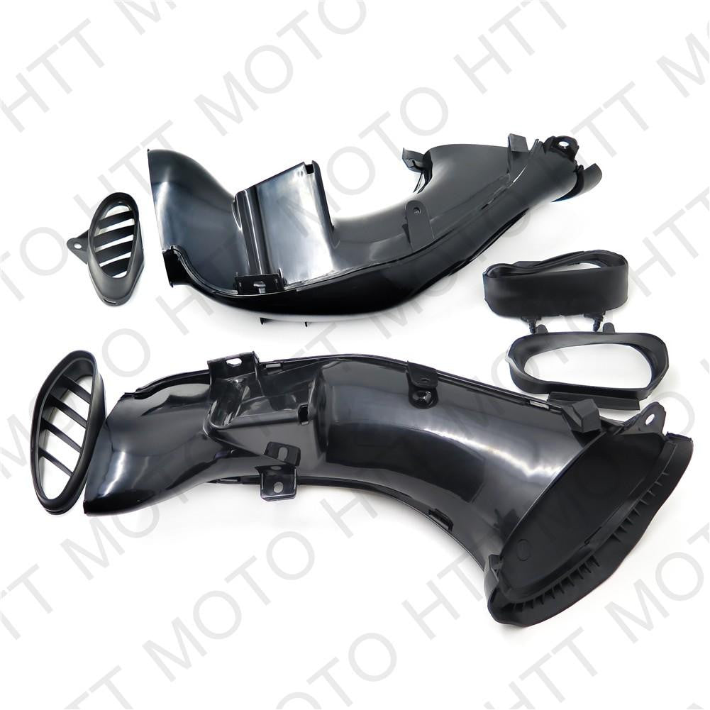 Tubo In Gomma Ram Air Intake Per Yamaha YZF R1 2004-2006 - Ricambio Per Moto, Nero - Foto 12