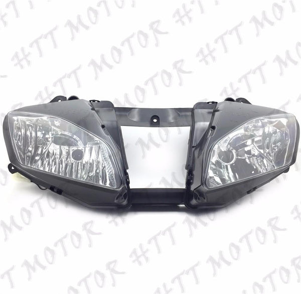 Clear Motorcycle Front Head Light lamp For 2006-2007 Yamaha YZF-R6 YZFR6 06 07 - HTT Motor