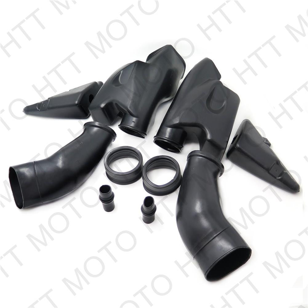 Black High Quality Ram Air Intake Duct Tube For Honda 2003-2004 CBR600RR 600 RR - HTT Motor