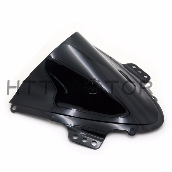 HTTMT- SMOKE BLACK WINDSCREEN WINDSHIELD Fit For SUZUKI GSXR 1000 K5 2005 2006 05 06 YF - HTT Motor