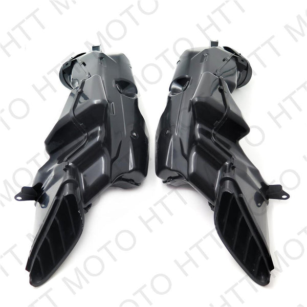 ABS Plastic Ram Air Intake Tube Duct For Suzuki GSXR600 GSX-R 750 2008-2010 Black - HTT Motor