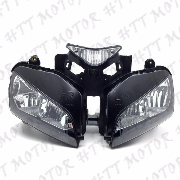 HEADLIGHT HEAD LAMP ASSEMBLY FOR 2004-2007 HONDA CBR 1000RR 1000 RR 2005 2006 - HTT Motor