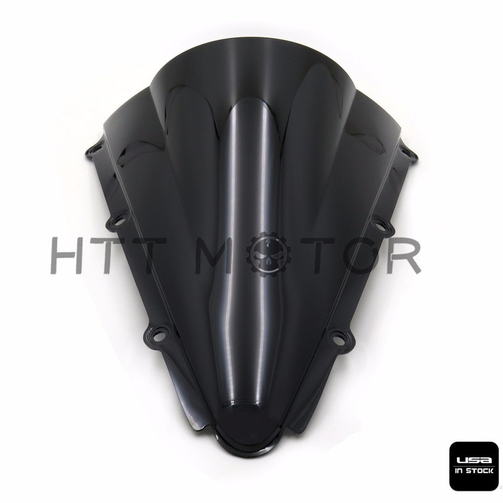 Motorcycle Windshield Windscreen For Yamaha YZF R1 2000-2001 Black - HTT Motor