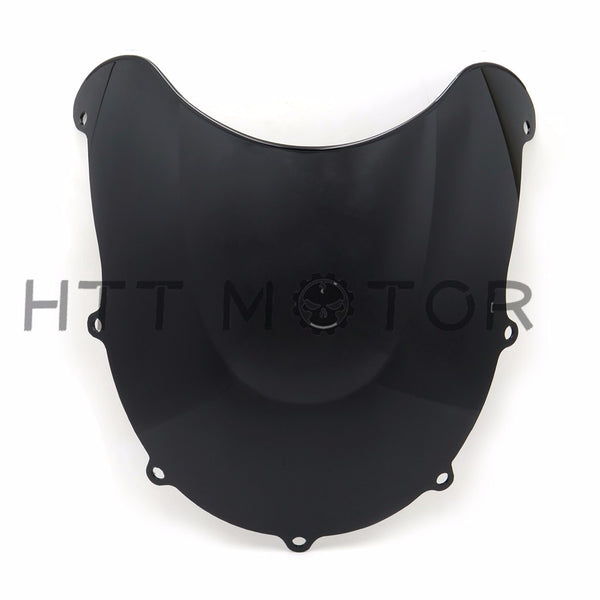 HTTMT- Smoked Black Racing Windscreen Windshield for SUZUKI GSXR600/750 1996-1999 - HTT Motor