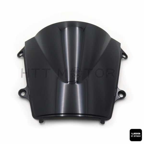 SMOKE BLACK DOUBLE BUBBLE WINDSCREEN WINDSHIELD FOR 2013-2015 HONDA CBR600RR - HTT Motor