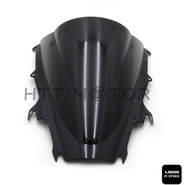 Windshield WindScreen Double Bubble For Triumph Daytona 675 2009-2015 Black US - HTT Motor