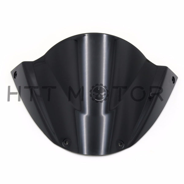 HTTMT- Windshield WindScreen For Ducati Monster 696 2008 2009 2010 2011 2012-2014 Black - HTT Motor