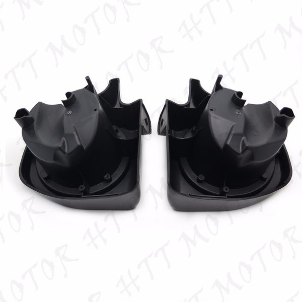 Unpainted Lower Vented Fairing 6.5" Speaker Pods For 1993-2013 Harley Touring - HTT Motor
